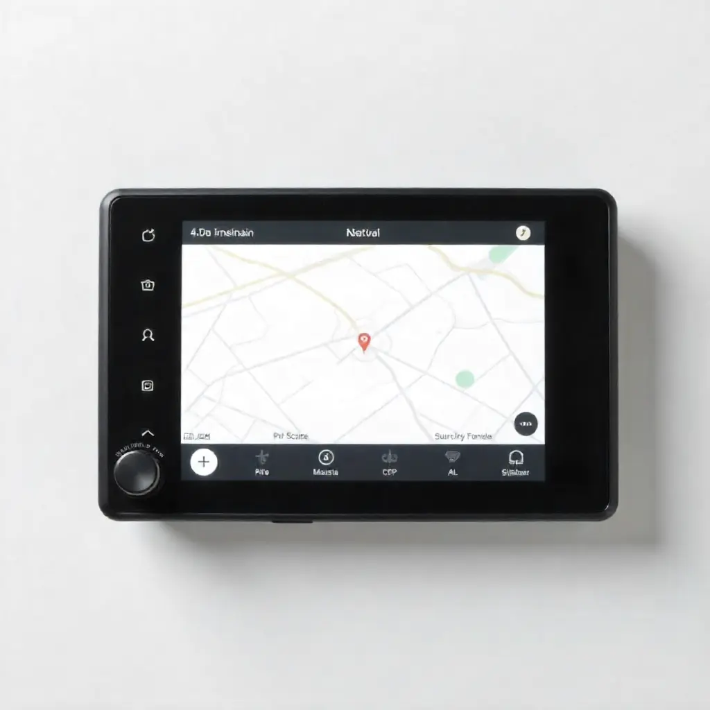 Navigation system installed  